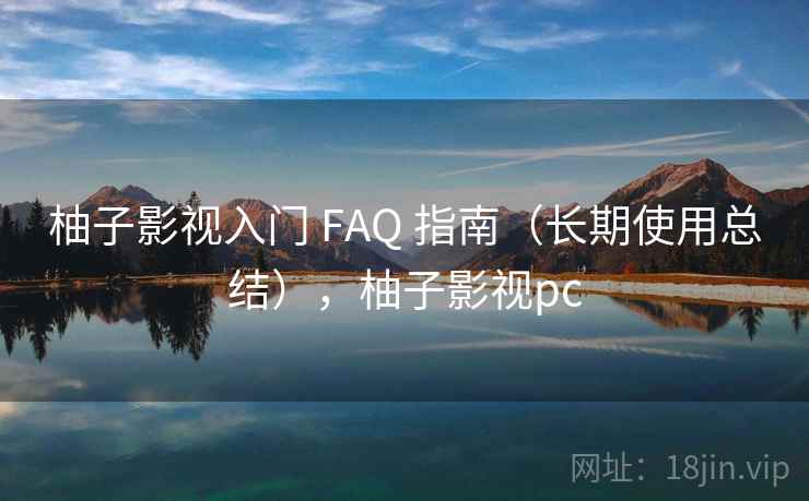 柚子影视入门 FAQ 指南（长期使用总结），柚子影视pc